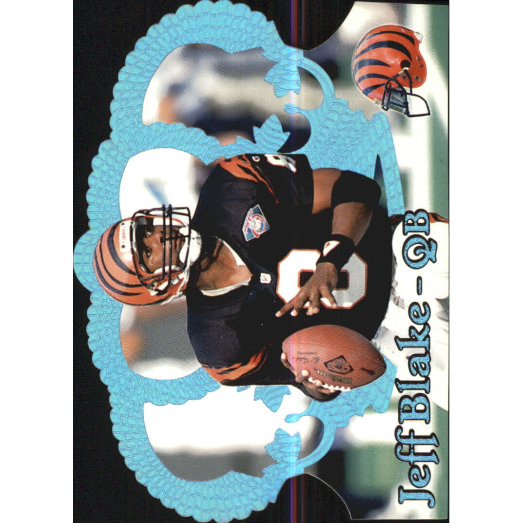 1995 Crown Royale Blue Holofoil #8 Jeff Blake 1995 Crown Royale Blue Holofoil #8 Jeff Blake
