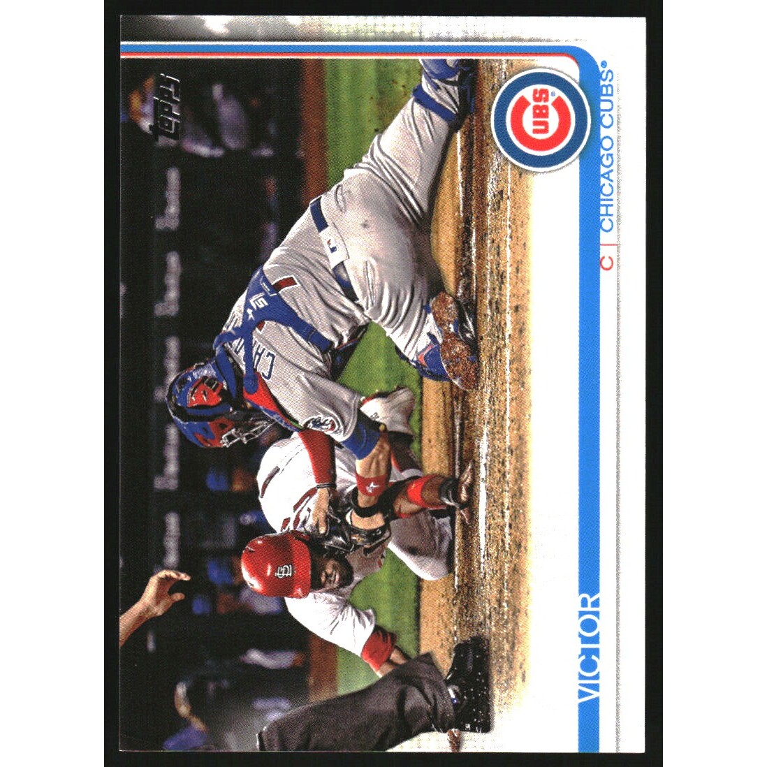 2019 Topps Advanced Stats #389 Victor Caratini. rookie card picture