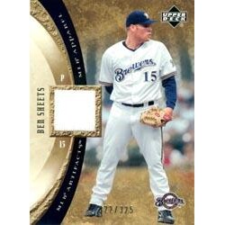 2005 Artifacts MLB Apparel #BS Ben Sheets Jsy/325