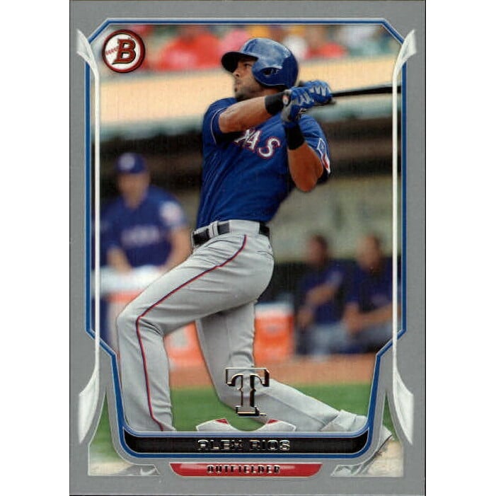2014 Bowman Silver #89 Alex Rios. rookie card picture
