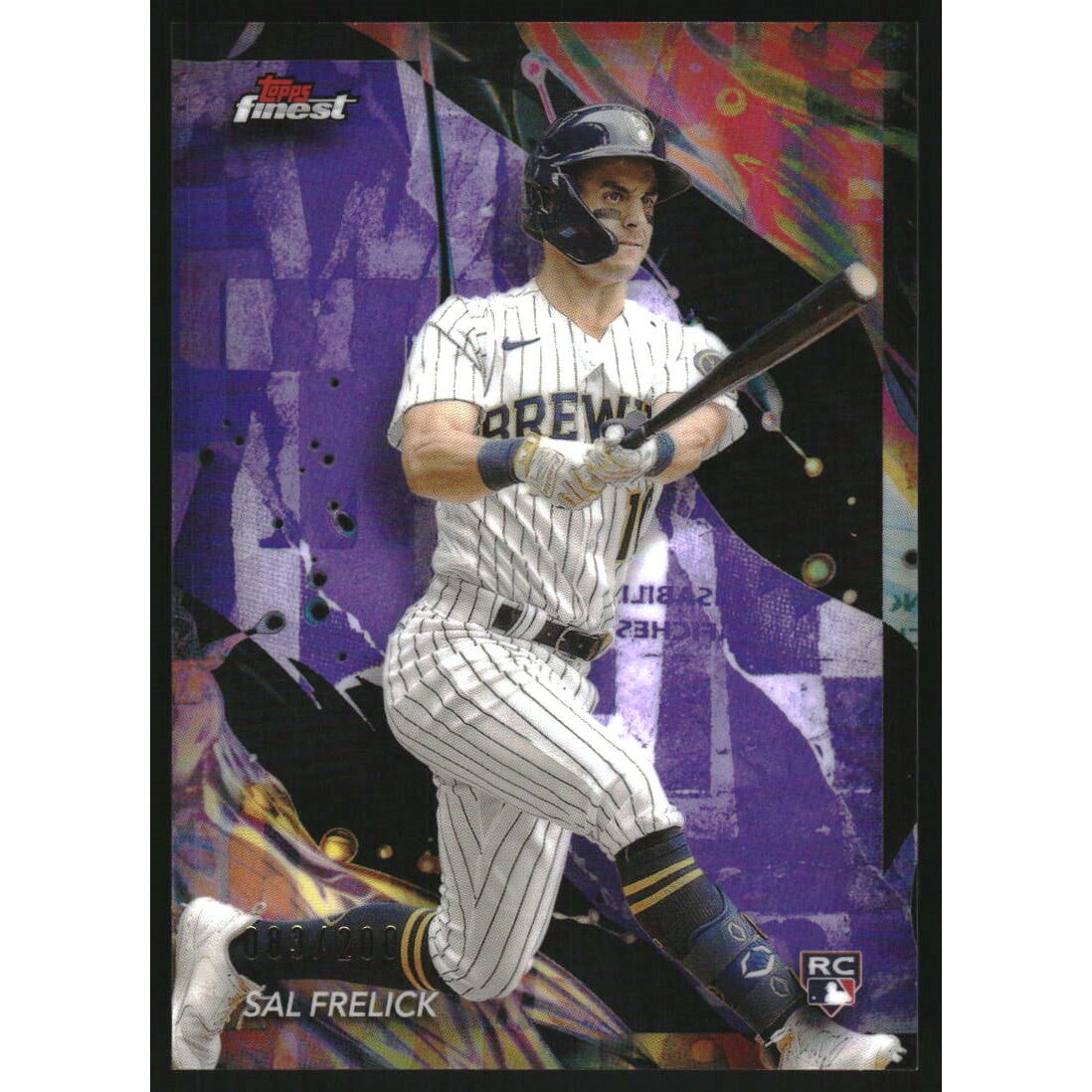 2024 Finest Purple Refractors #134 Sal Frelick