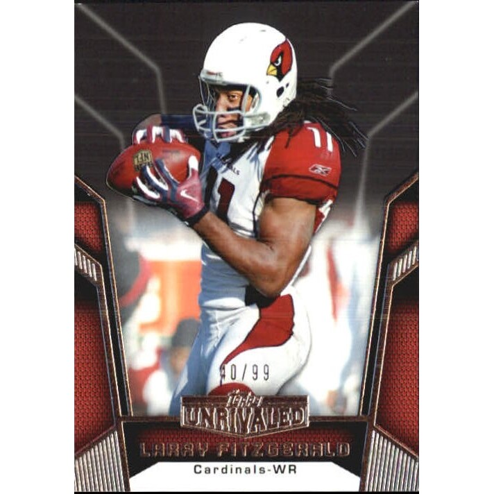2010 Topps Unrivaled Black #100 Larry Fitzgerald