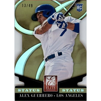 2014 Elite Status Gold #90 Alex Guerrero