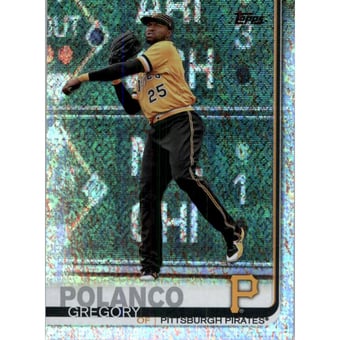 2019 Topps Factory Set Sparkle Foil #198 Gregory Polanco