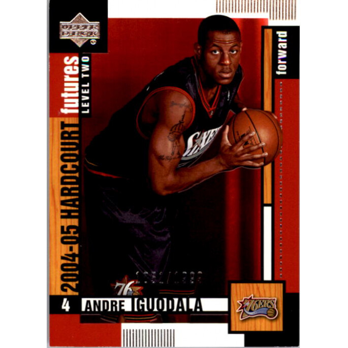 2004-05 Upper Deck Hardcourt #98 Andre Iguodala RC