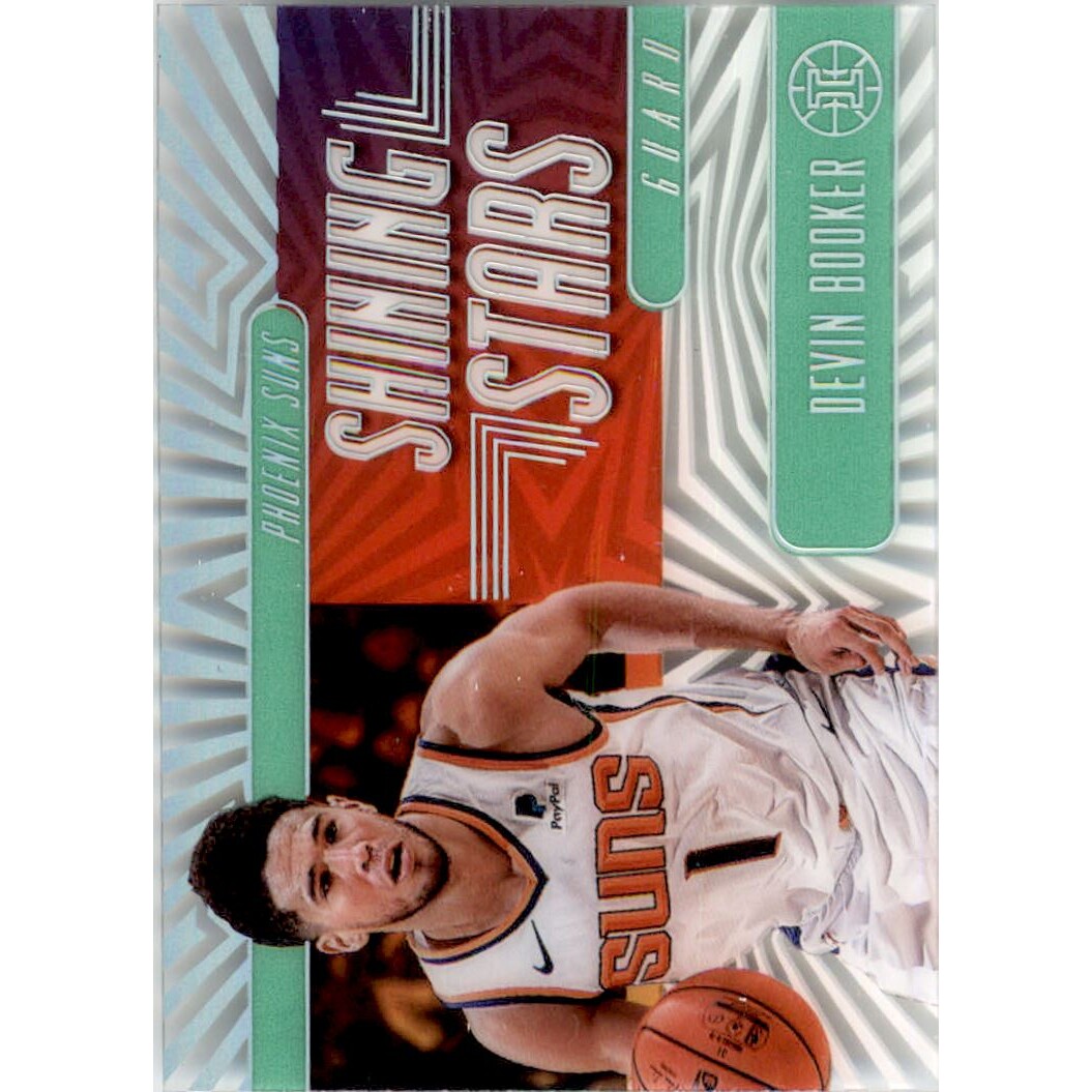 2019-20 Panini Illusions Shining Stars Emerald #16 Devin Booker