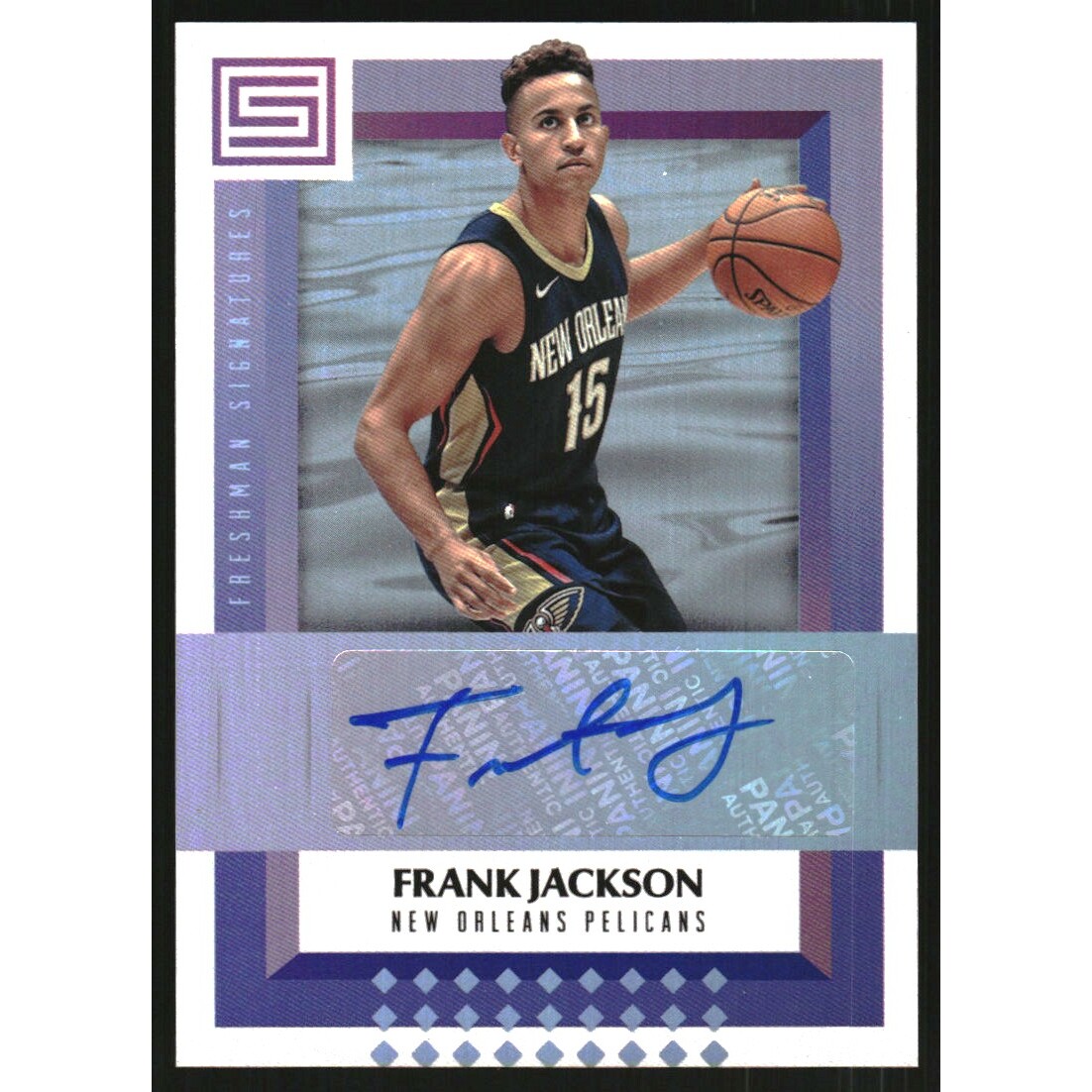 2017-18 Panini Status Freshman Signatures #19 Frank Jackson 2017-18 Panini Status Freshman Signatures #19 Frank Jackson