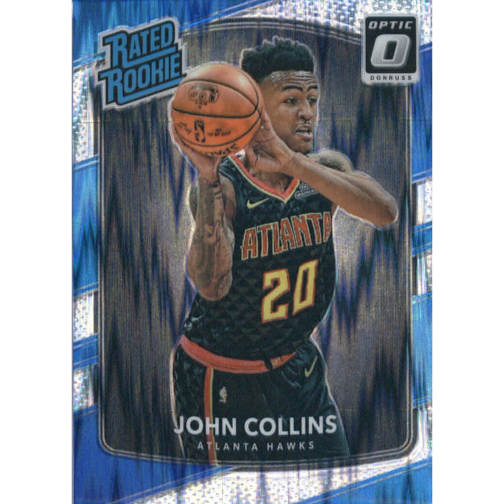 2017-18 Donruss Optic Mega Box Rated Rookie Shock Flash #182 John Collins RR
