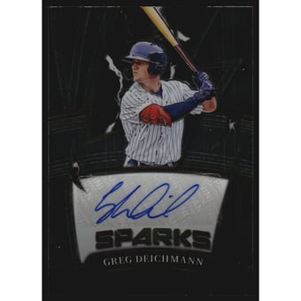 2022 Select Sparks Signatures #25 Greg Deichmann