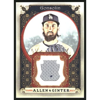 2023 Topps Allen and Ginter Relics #AGRBTG Tony Gonsolin