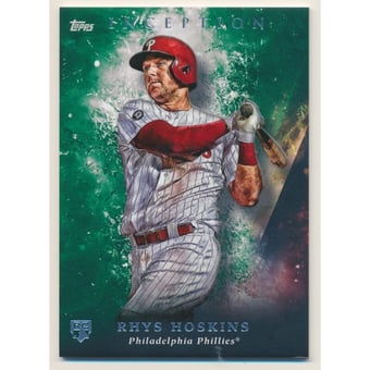 2018 Topps Inception Green #58 Rhys Hoskins