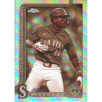 2025 Topps Chrome Sepia Refractors #261 Julio Rodriguez