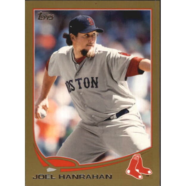 2013 Topps Mini Gold #555 Joel Hanrahan. rookie card picture