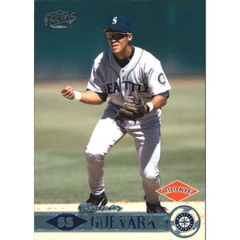 1999 Pacific Platinum Blue #397 Giomar Guevara