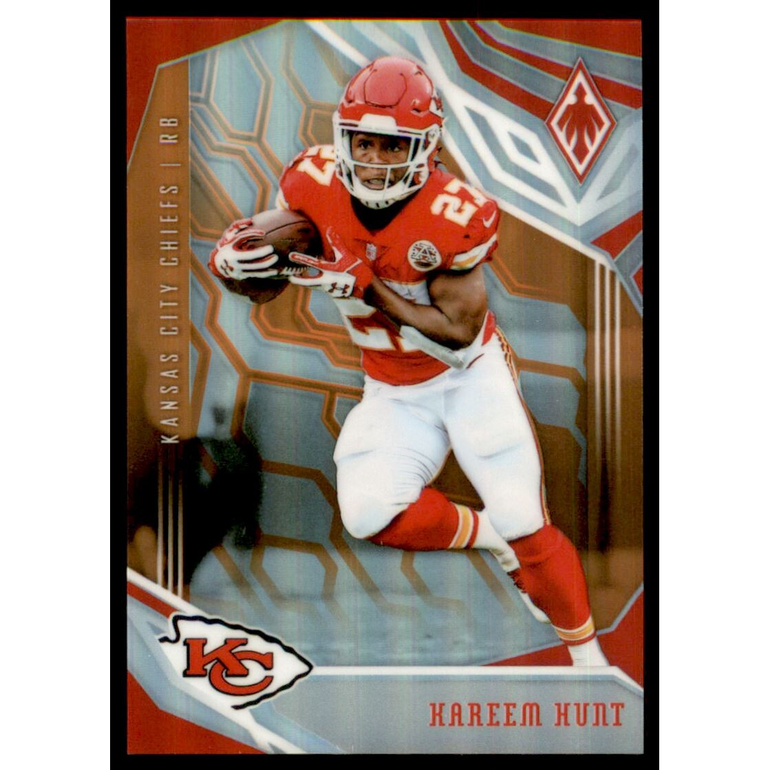 2018 Panini Phoenix Orange #49 Kareem Hunt