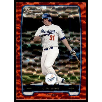 2012 Bowman Prospects Silver Ice Red #BP67 J.T. Wise