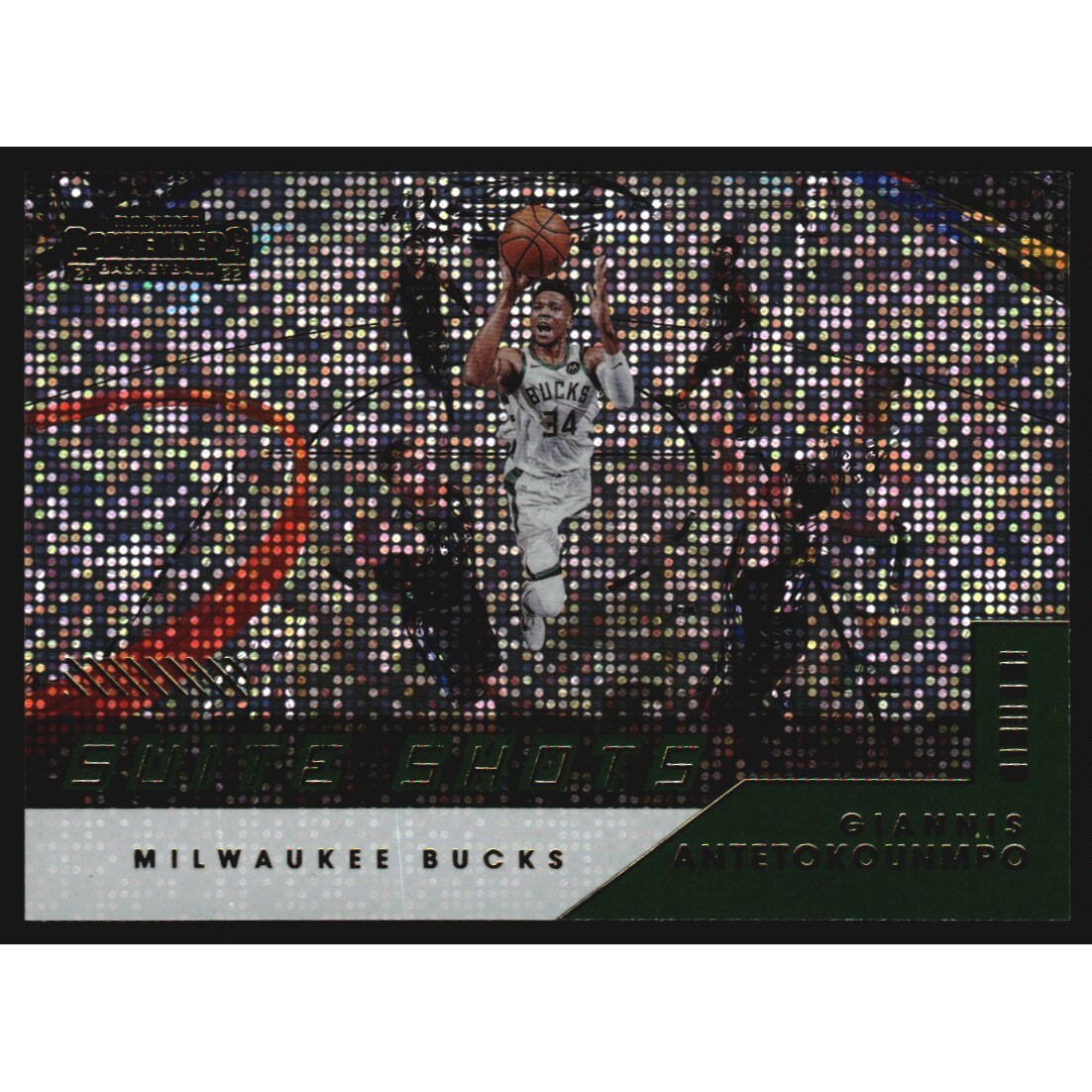2021-22 Panini Contenders Suite Shots #27 Giannis Antetokounmpo