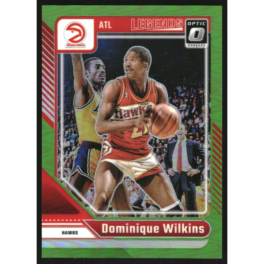 2024-25 Donruss Optic Lime Green #238 Dominique Wilkins LGD