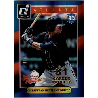 2014 Donruss The Rookies Stat Line Career #31 Christian Bethancourt/81