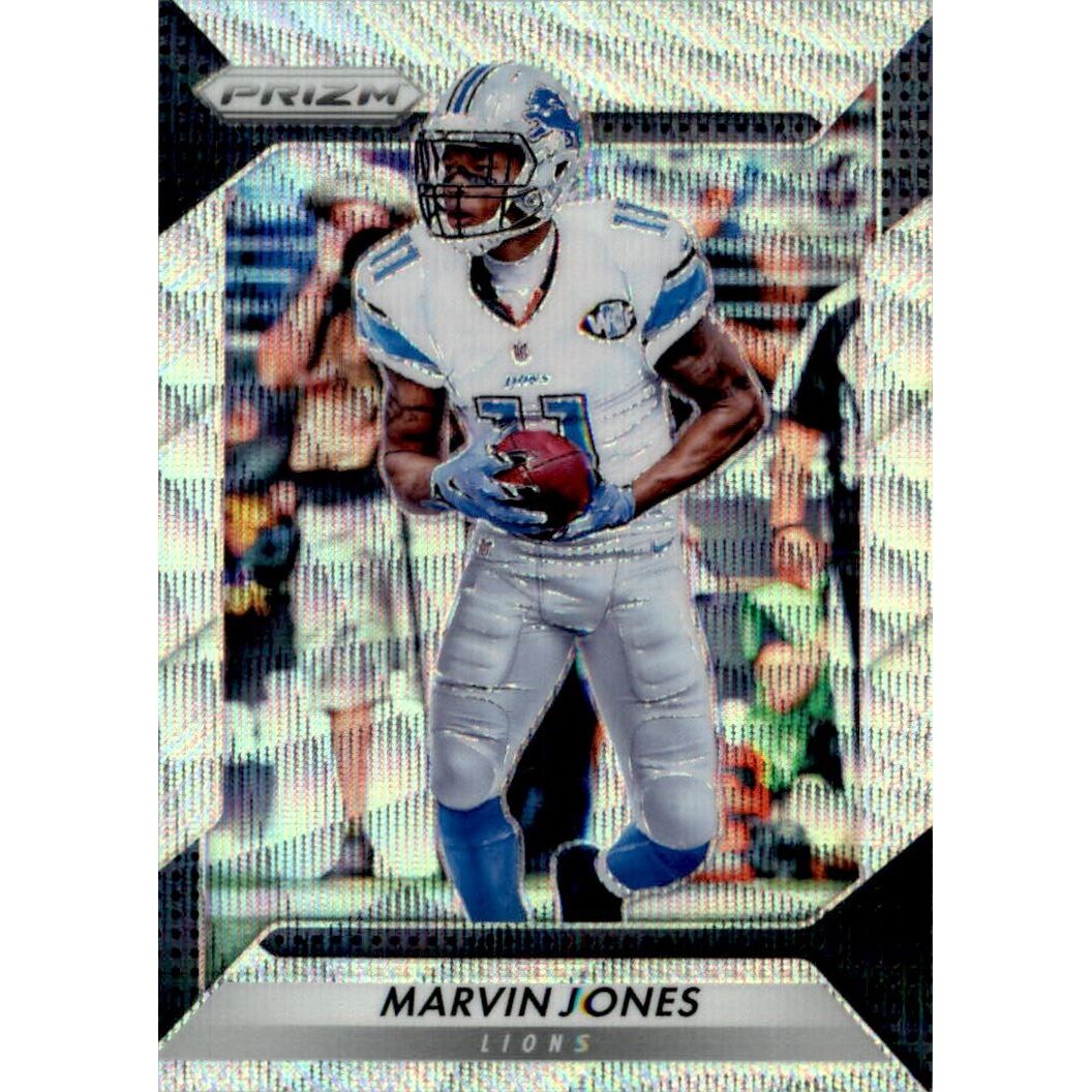 2016 Panini Prizm Prizms Blue Wave #59 Marvin Jones Jr.