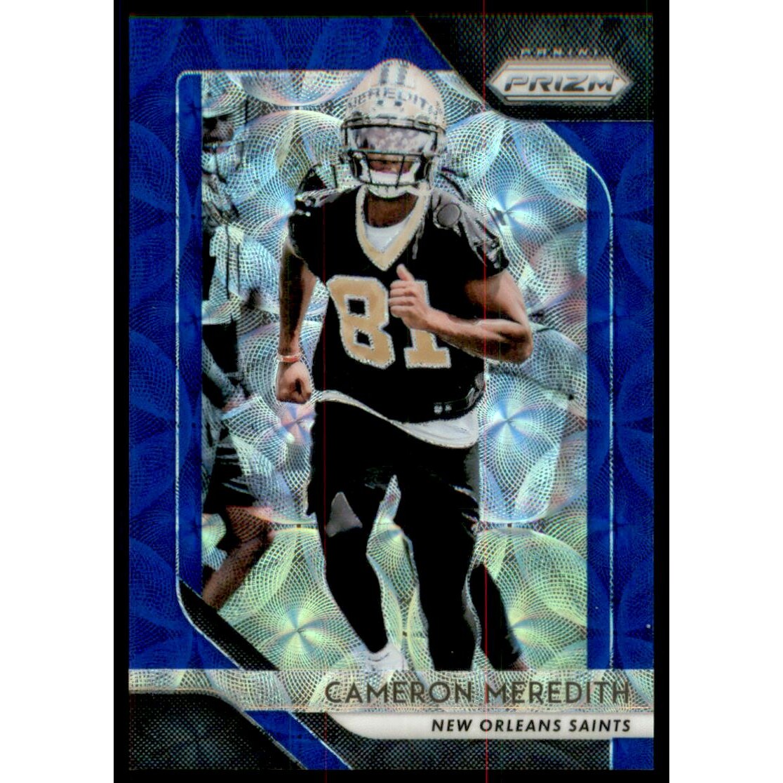 2018 Panini Prizm Prizms Blue Scope #67 Cameron Meredith