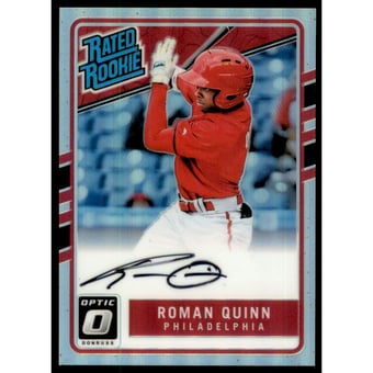 2017 Donruss Optic #166 Roman Quinn RR AU