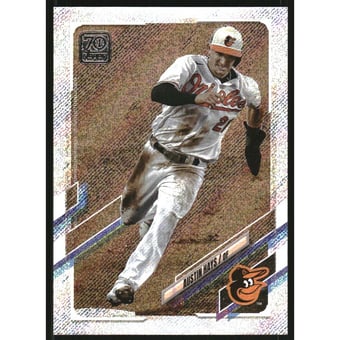 2021 Topps Factory Set Walmart Foilboard #255 Austin Hays