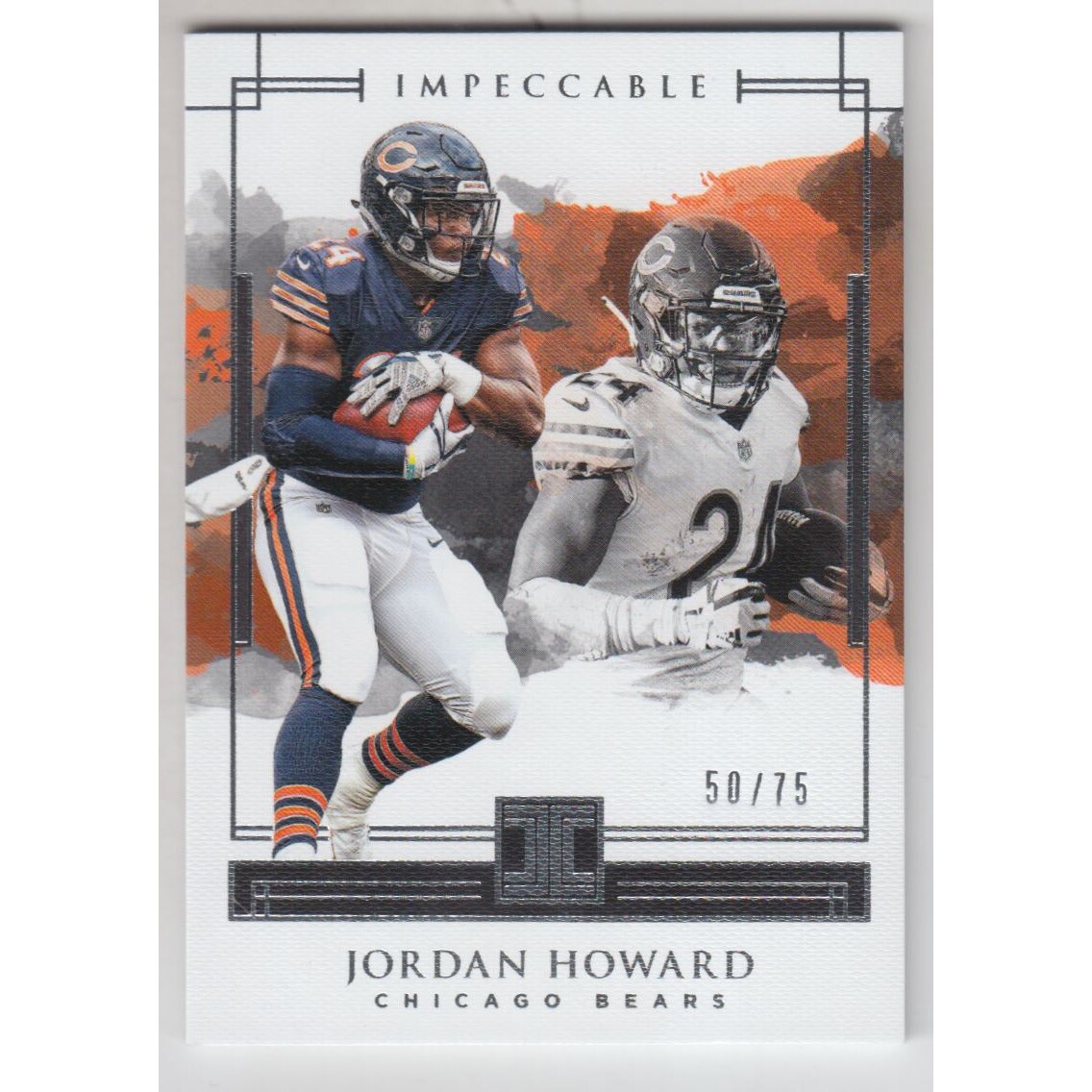 2018 Panini Impeccable #54 Jordan Howard