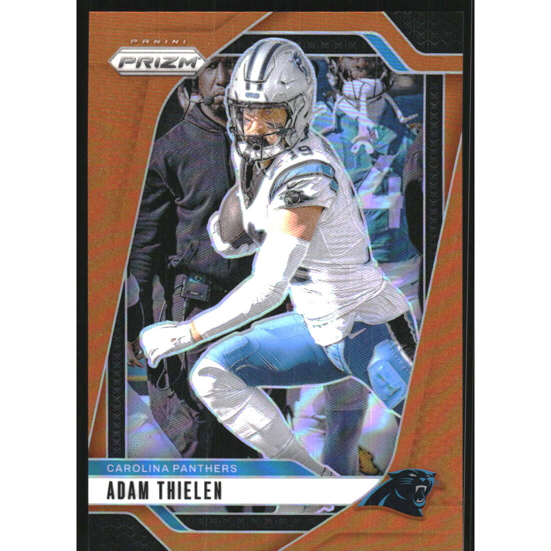 2024 Panini Prizm Prizms Orange #39 Adam Thielen 2024 Panini Prizm Prizms Orange #39 Adam Thielen