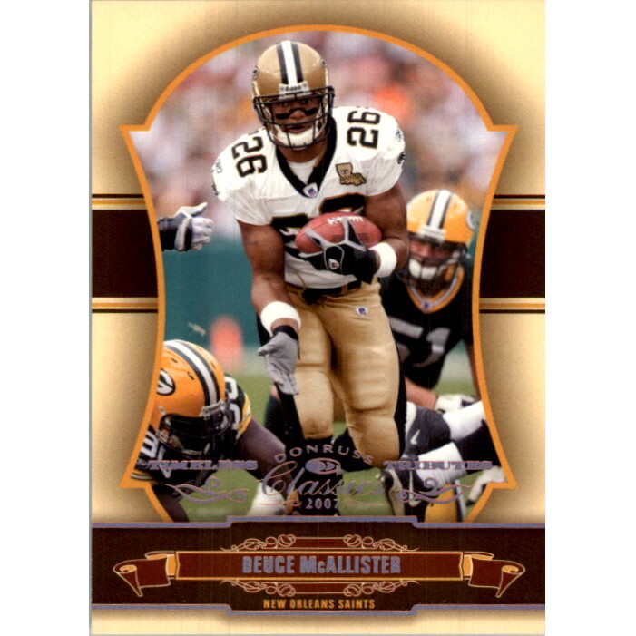 2007 Donruss Classics Timeless Tributes Bronze #61 Deuce McAllister