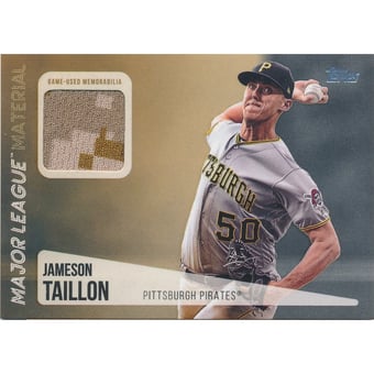 2019 Topps Major League Materials #MLMJT Jameson Taillon S2