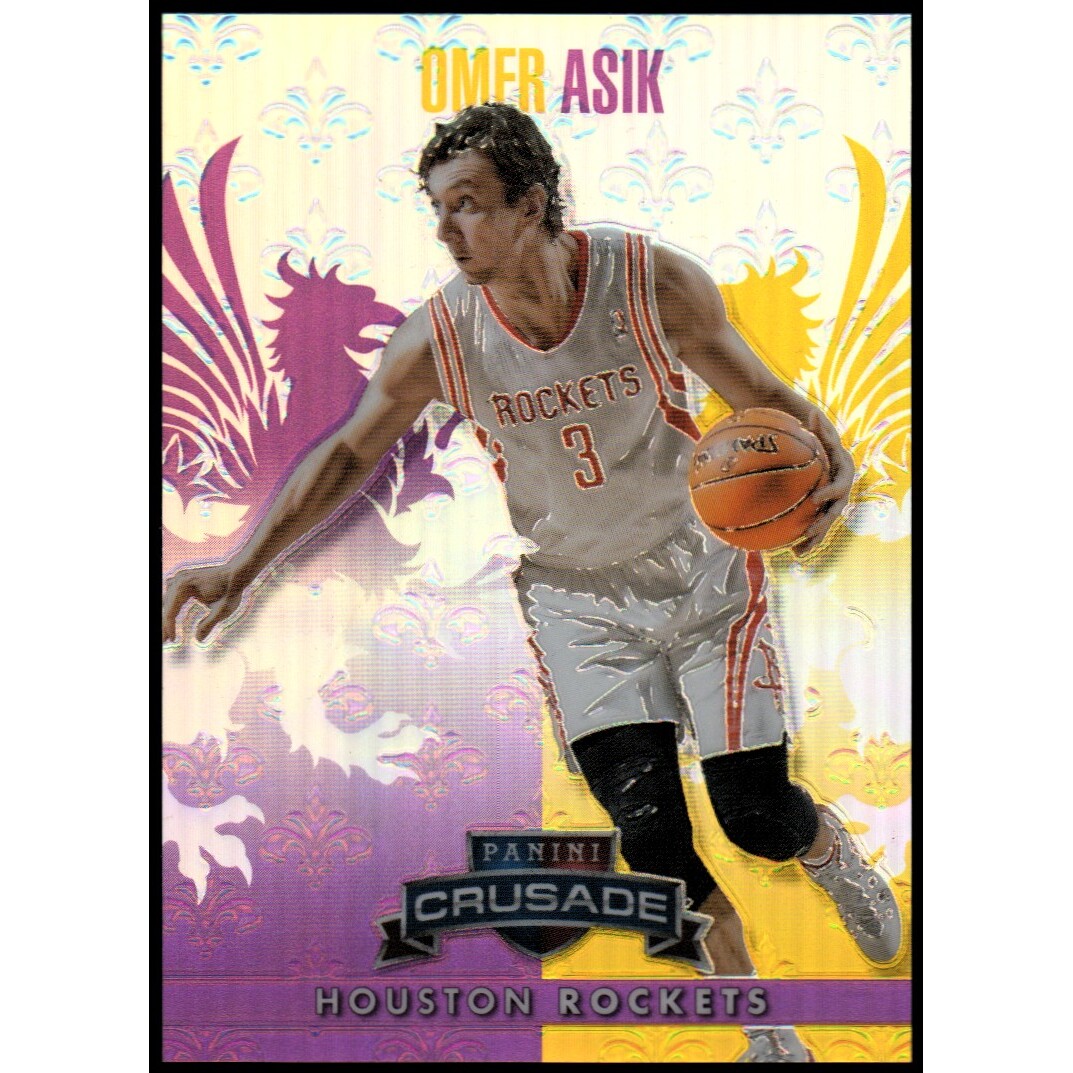 2013-14 Panini Crusade Insert Purple #80 Omer Asik