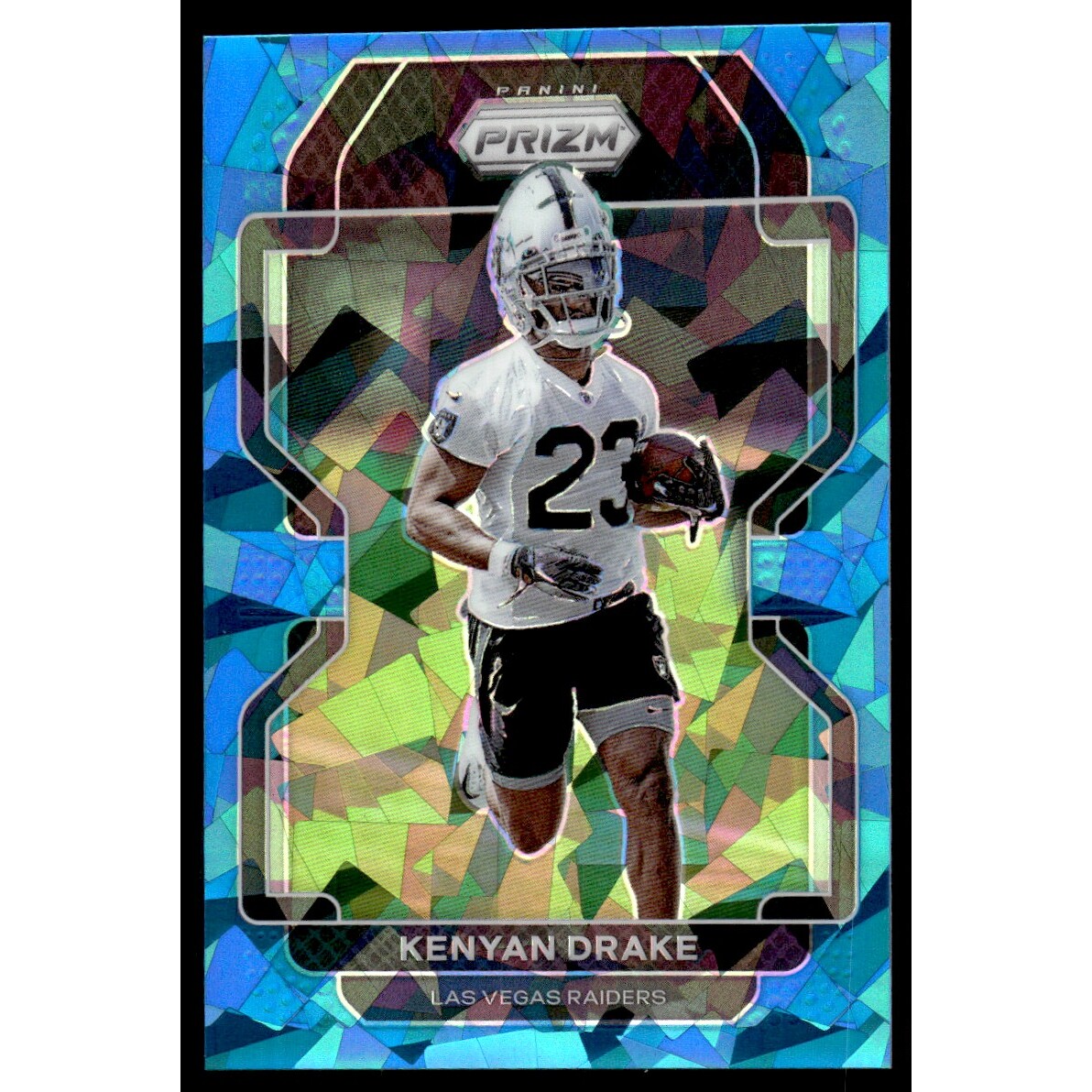 2021 Panini Prizm Prizms Blue Ice #181 Kenyan Drake 2021 Panini Prizm Prizms Blue Ice #181 Kenyan Drake