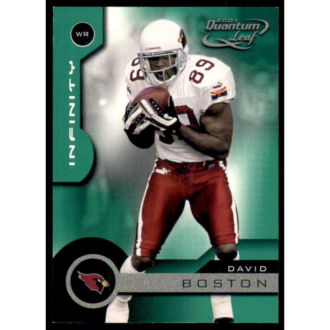 2001 Quantum Leaf Infinity Green #1 David Boston