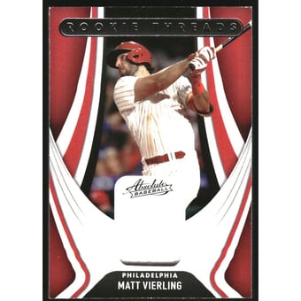 2022 Absolute Rookie Threads Retail #17 Matt Vierling