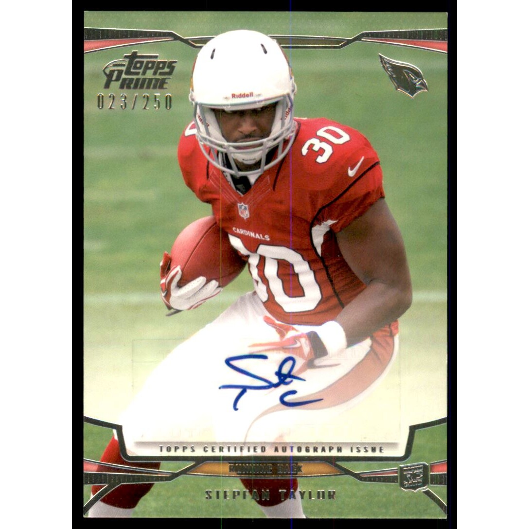 2013 Topps Prime Autographs #103 Stepfan Taylor/250