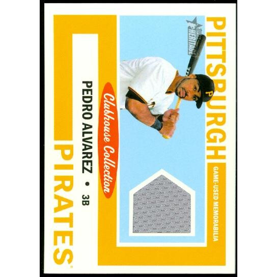 2013 Topps Heritage Clubhouse Collection Relics #PA Pedro Alvarez