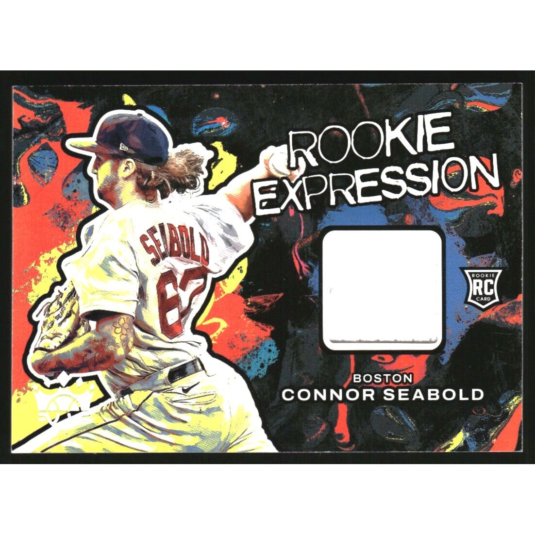 2022 Diamond Kings Rookie Expression Relics Holo Silver #18 Connor Seabold