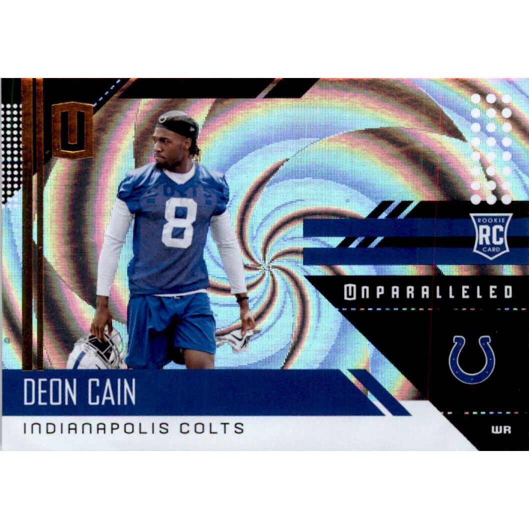 2018 Panini Unparalleled Whirl #230 Deon Cain