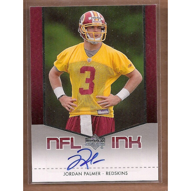 2007 Upper Deck NFL Ink #JP Jordan Palmer