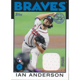 2021 Topps '86 Topps Relics #86BRIA Ian Anderson S2