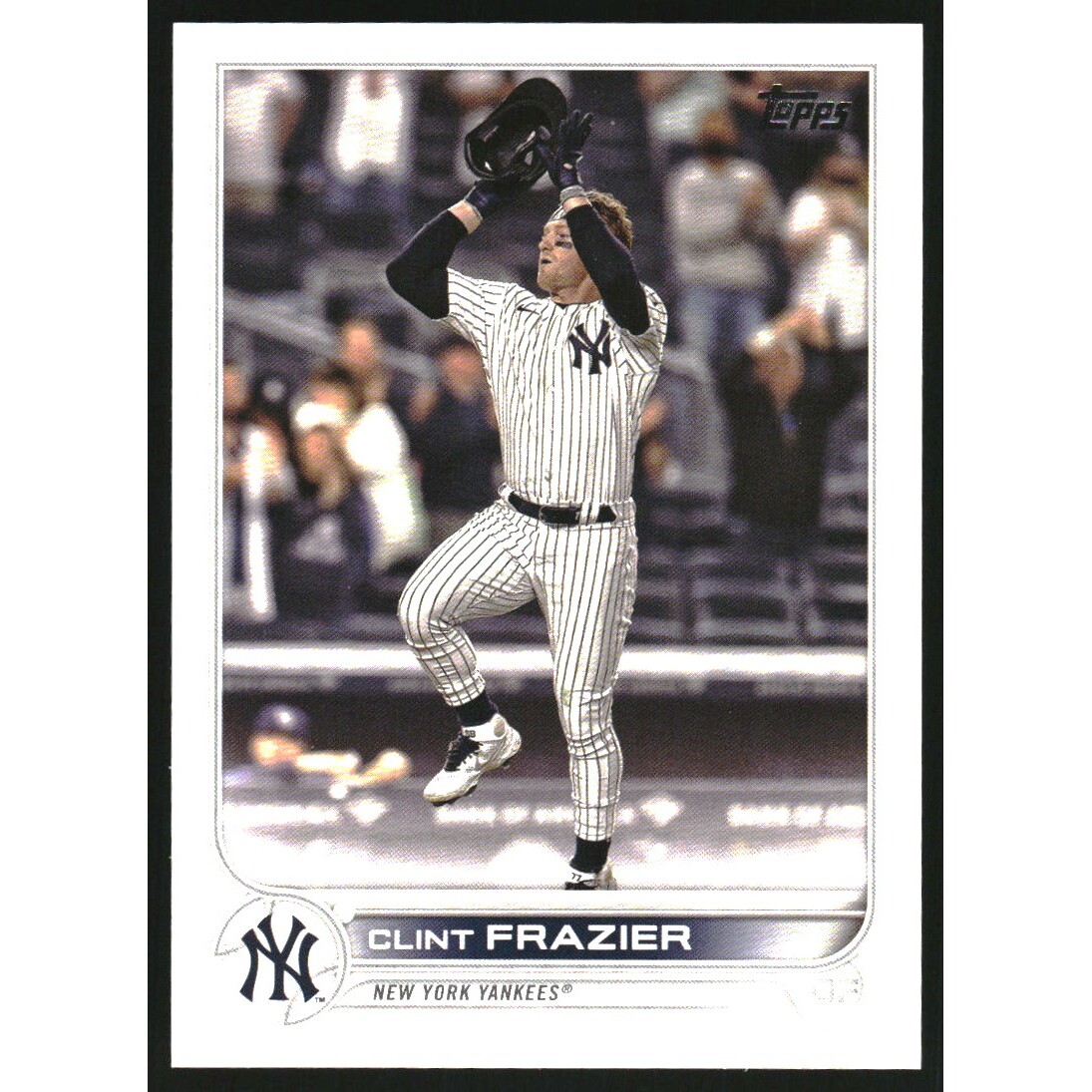 2022 Topps Advanced Stats #101 Clint Frazier. rookie card picture