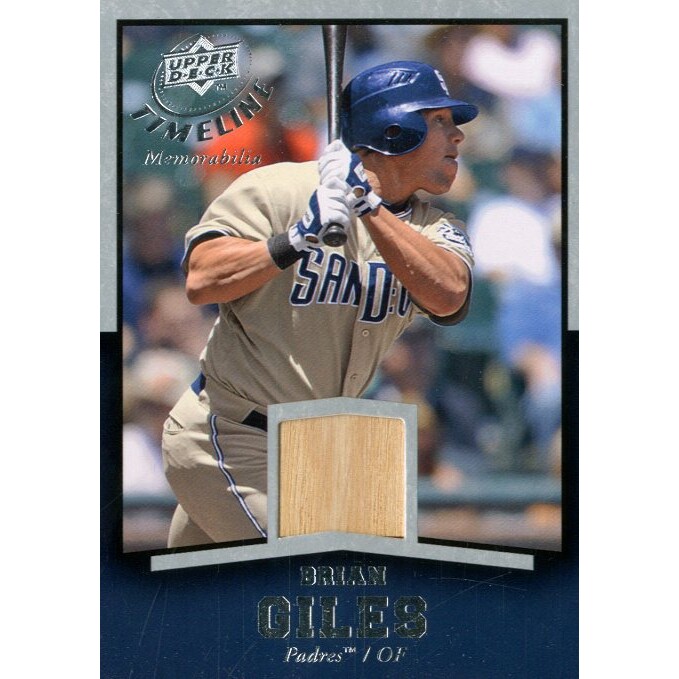 2008 Upper Deck Timeline Memorabilia #BG Brian Giles
