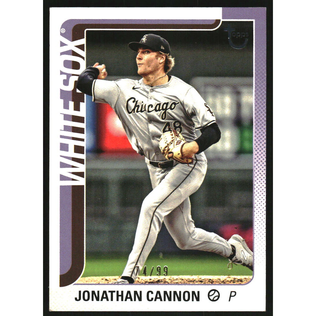 2025 Topps Vintage Stock #660 Jonathan Cannon. rookie card picture