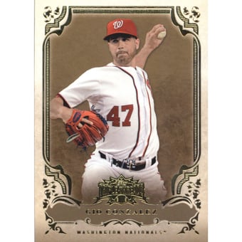 2013 Topps Triple Threads Gold #98 Gio Gonzalez