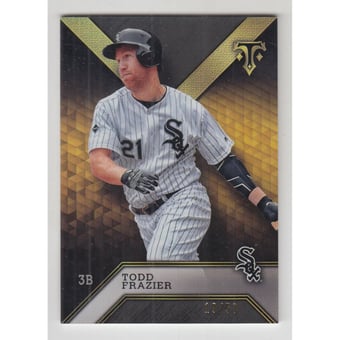 2016 Topps Triple Threads Onyx #23 Todd Frazier