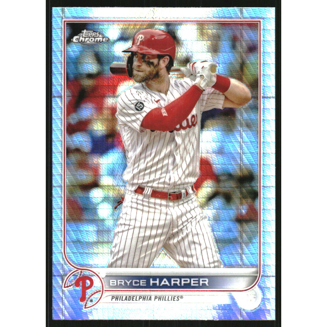 2022 Topps Chrome Prism Refractors #220 Bryce Harper