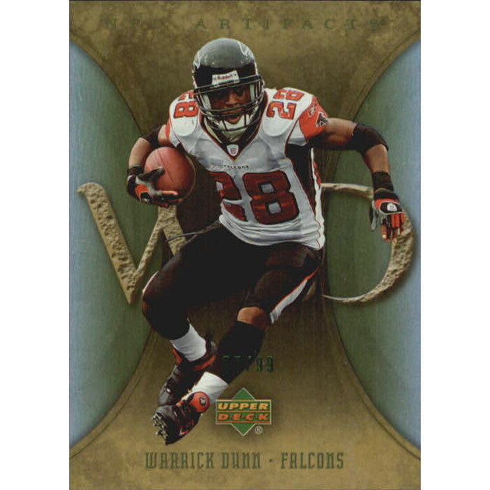 2007 Artifacts Green #6 Warrick Dunn 2007 Artifacts Green #6 Warrick Dunn