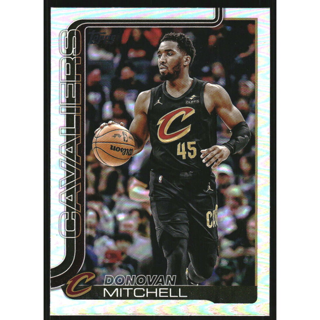 2025-26 Topps Rainbow Foilboard #80 Donovan Mitchell
