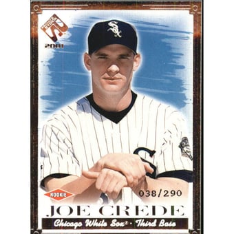 2001 Private Stock Silver Portraits #132 Joe Crede